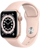 Apple Watch Series 6 40mm (GPS + Cellular) Gold Aluminum w/ Pink Sport Band - Good Refurbished
