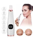 Blackhead Remover Pore Vacuum Advanced Facial Treatment Machine - Anti Aging Wrinkle Care for Collagen Production & Acne Scars