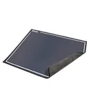 LyxJam 4 x 4.6 feet Drum Rug, Drum Mat with Fabric Non Slip Bottom Carpet, Blue