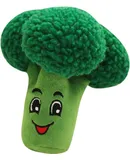 Broccoli Dog Toy, Dog Toy with Squeaker, Broccoli Toy for Dogs, Plush Dog Toy for Puppy, Interactive Dog Toy, Stimulating Dog Toy, Cute Dog Toy, Food Parody Dog Toy (Broccoli)