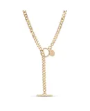 Micro Link Curb Chain Convertible Lariat by eklexic