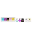 Versace Versace Miniatures Collection For Women 5 Pc Mini Gift Set 0.17oz Versace Dylan Turquoise EDT Splash, 0.17oz Versace Dylan Purple EDT Splash, 0.17oz Versace Crystal Noir EDT Splash, 0.17oz Versace Bright Crystal EDT Splash,0.17oz Versace Yellow Diamond EDT Splash