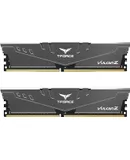 TEAMGROUP T-Force Vulcan Z DDR4 32GB Kit (2x16GB) 3200MHz (PC4-25600) CL16 Desktop Memory Module Ram (Gray) - TLZGD432G3200HC16FDC01