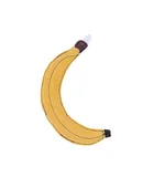 Vegan Leather Banana Dog Toy Eco Friendly