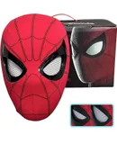 Spider Hero Mask，Full Face Chin Control Eyes,Kids' Costume Masksfor Cosplay-Red