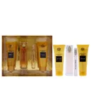 Prestige Silence by New Brand for Women - 4 Pc Gift Set 3.3oz EDP Spray, 0.5oz EDP Spray, 4.3oz Shower Gel, 4.3oz Body Lotion