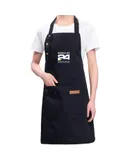 24 Hour Herbalife Adjustable Bib Apron Waterproof Stain-Resistant with Two Pockets Kitchen Chef Baking Cooking Apron For Work Cooking