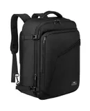 Carry on Backpack, Extra Large Travel Backpack Expandable Airplane Approved Weekender Bag for Men and Women, Water Resistant Lightweight Daypack for Flight 40L, Black