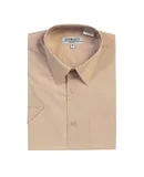 Gioberti Men's Short Sleeve Solid Dress Shirt