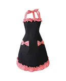 Retro Patterned Stylist Apron With Pockets - Vintage Apron