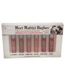 Meet Matte Hughes Mini Long-Lasting Liquid Lipsticks Set by the Balm for Women - 6 Pc Set 0.04oz Charming, 0.04oz Sincere, 0.04oz Committed, 0.04oz Doting, 0.04oz Dedicated, 0.04oz Loyal