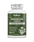 NuBest Magnesium Complex, Advanced Formula for Relaxation, Bone, Muscle, Heart & More, 90 Vegan Capsules