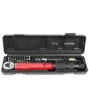 Adjustable Torque Wrench Set 1/4Inch Drive Spanner Kit 2-24N.m Hand Tool Bicycle Motorbike Car Repairing Accessory