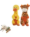 Wowpetsmart Dog Chew, Wowpetsmart Invincible Chewanimals, Chewanimal Designed for Strong Chewers, Invincible Chewanimals for Dogs, Puppy Teething Toys, Dog Toys to Keep Them Busy (du+de)