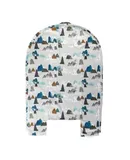 Baby Lounger Replacement Cover, Newborn Lounger cover for 0-12 Months, Breathable & Portable Infant Lounger Case, Soft Baby Floor Seat Cover for Travel, Machine Washable (Cover Only), Mountain