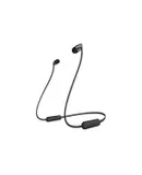 Sony Wireless in-Ear Headset/Headphones with Mic for Phone Call, Black (WI-C310/B)