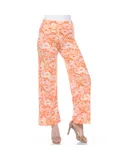 Women's Floral Paisley Palazzo Pants