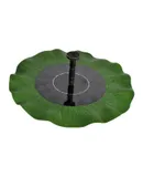 Solar fountain Lotus leaf pond for garden and bird bath solar powered