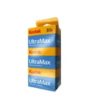 Kodak UltraMax 400 Color Negative Film (35mm, 36 Exposures) - 3 Pack