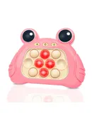 1 Pcs Quick Fast Push Pop Game - Light up Handheld Game Console for 3 -12+ Year Old Girls Boys Electronic Development Toys