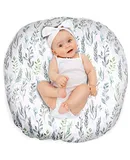 Newborn Lounger Cover, Removable Ultra Soft Comfortable Slipcover for Infant Lounger Pillow, Leaf (Lounger Pillow Not Included)