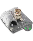 【2025 Upgrade】 Interactive Cat Ball Toy, Wicked Ball M3, Automatic Moving Ball Toy for Indoor Cat Kitten, Smart Anti-Depression Pet Toy Fun Gift with Light