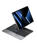 iPad Pro 12.9 Case with Keyboard,12.9 inch ipad Keyboard Case for ipad pro 12.9 inch 6th-2022/5th-2021/4th-2020/3rd -2018 Generation, Multi-Trackpad,Al Alloy,Magnetic,360° Rotatable,Slim
