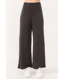 Wasabi + Mint Super Soft Scuba Pants In Black