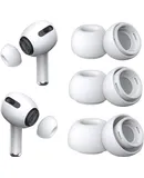 [3 Pairs] Replacement Ear Tips for Airpods Pro and Airpods Pro 2nd Generation with Noise Reduction Hole, Silicone Ear Tips for Airpods Pro with Portable Storage Box and Fit in The Charging Case(S/M/L)
