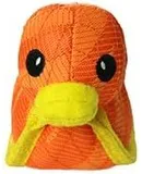 Durable Woven Fiber Duck Squeakers Multiple Layers. Made Durable, Strong & Tough. Interactive Play Dog Toy (Tug, Toss & Fetch). Machine Washable & Floats (Duck2)