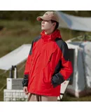 Windproof Jacket Men's Waterproof Lightweight Mountain Sports Jacket Hooded Windbreaker Raincoat