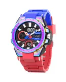 SMAEL Dazzling Gradient Men's Watch Electronic Sports Watch Luminous Waterproof Watch-8029 colorful