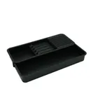 Kitchen knife storage rack spacesaving cutlery utensils cutlery organizer storage black