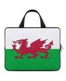 Australian Welsh Heritage Flag Laptop Bag Women Man 10 12 13 15 17 Inch Office Notebook Travel Computer Handbag Waterproof Bag Notebook Cover