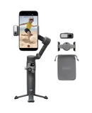 DJI Osmo Mobile 7P Gimbal Stabilizer for iPhone, Android, Native Tracking, Lighting, 3-Axis Phone Gimbal, Quick Launch, One-Tap Edit, Built-in Extension Rod & Tripod, 10hrs Use, Phone Charging