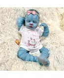 Lifelike Reborn Baby Dolls-Soft Cloth Body ， for Kids Age 3 +，Avatar -48cm，Style A