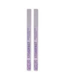 Steadfast Liquid Liner Pen - Jet Black by Carter Beauty for Women - 0.01 oz Eyeliner - Pack of 2