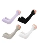 Sport arm sleeves Women UV protection Cooling Breathable Stretchable Comfortable For Outdoor activities Golf Fishing Driving Gray