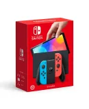 Nintendo Switch OLED Model 64GB White 7-inch OLED Screen 3 Game Modes Joy-Con Controller Portable Gaming Console-red