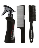 Babyliss Pro Barberology 10oz Spray Bottle with Fade Brush and 9