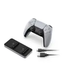 PS5 wireless bluetooth joystick charger, fast charging game dual joystick contacts dual seat charging base