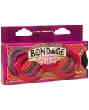 Japanese Bondage Silicone Cuffs Sm Black