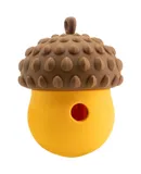 Dog Feeder Toys for Bored Cats, Silicone Puzzle Feeders for Dogs, Interactive Slow Feeders, Chew Toys for Aggressive Chewers (Brown)