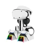 P5 VR2 magnetic charging base handle seat charger VR eye mask headset multifunctional organizer with RGB lights