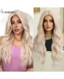 women Wig 28 Inch  Length Wigs Natural Hair Wig for Daily Party/Halloween Use ，SWLC8901-4