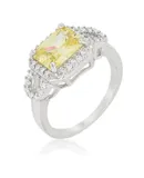 Radiant Cut Halo Ring