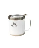 STANLEY 13oz Desktop Insulated Mug Coffee Mug Vacuum Double Layer 304 Stainless Steel Mug with Handle Frosted White 370ml New
