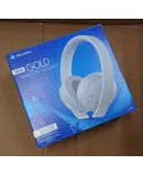 PlayStation Gold Wireless Headset White - PlayStation 4 (Refurbished)