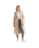 Belle & Bloom Women's Empirical Trench Coat in Camel