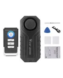 AntiTheft Bicycle High Visibility Alarm Wireless Bike E-Bike Movement Sensing Alarm Waterproof Remote Bicycle Search and Alarm Device